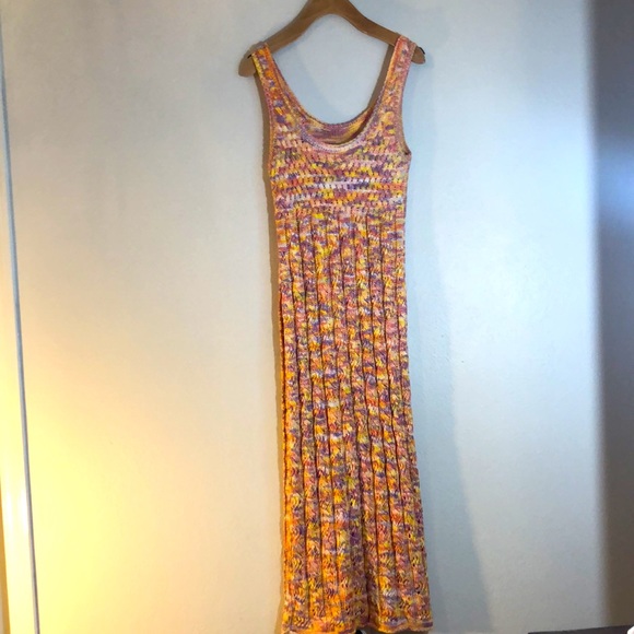 Ramy Brook Olsena Pastel Knit Midi Dress NWT - Picture 5 of 7